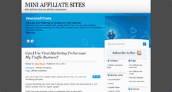 Desktop Screenshot of miniaffiliatesites.com
